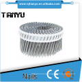 steel#45 45-90 mm length Plastic Coil Nails with high quality